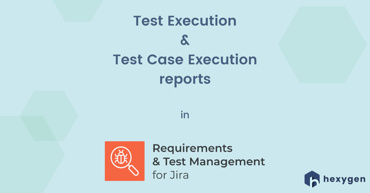 Execution report