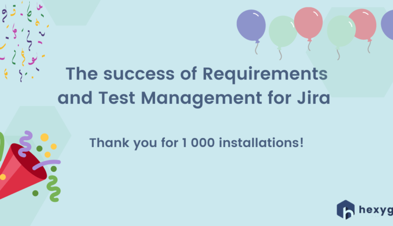 Requirements and Test Management for Jira great success – 1000 installations!